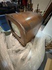 Philco 50t-1403 Vintage Wooden Cabinet Crt Tube Television Tv