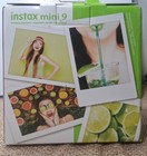 Fujifilm Instax Mini 9 Instant Camera Selfie Brand New Unused Lime Green