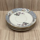 Lenox Ming Set Of  5  Replacement 4 5 8 Demitasse Saucers Black Stamp