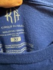 Cirque Du Soleil Xl Blue Graphic T-shirt   100  Cotton Mens Show Tee