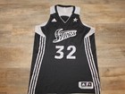 San Antonio Silver Stars Jayne Appel Wnba Game Used Basketball Jersey Xl Sewn