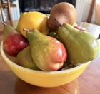 Artificial Fake Fruit Mix Realistic Lifelike Lot Of 17 Pieces Apples Pears Plum