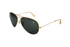 Vintage 70s 80s B l Ray-ban Aviator Gold Usa 62  14 Nos