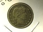 1896-o Barber Quarter  1426 Vf