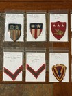 Vintage Wwii Military Patch Lot Of 15 Us Army Air Force Marines Ribbons Insignia