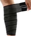 Banwmen Elastic Lower Leg Calf Compression Support Bandage Sleeve Wrap For Women