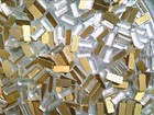 Vtg 144 Clear Rhinestone Cut Flat Back Bevel Cabochons Czech  6x2 5mm  060116c