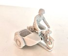 Marx Battleground desert Fox-light Gray German Motocycle W sidecar-vg Must See