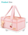 Yosing Diaper Caddy Organizer Baby Diaper Caddy Changing Table Nursery Storage C