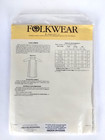 Folkwear Pattern  101 Gaza Dress 