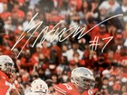Cj Stroud Framed Autographed Ohio State Buckeyes Photo Beckett Witnessed 