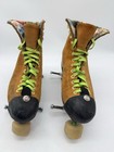 Riedell Moxi Lolly Roller Skates Size 8 Brown Suede No Wheels