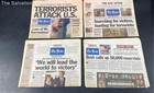The Indianapolis Star Historic Attack Collectible Newspapers Lot Of 9 11