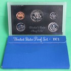 1971 S United States Mint Annual 5 Coin Proof Set With Original Box