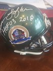 James Lofton Signed Nfl Hall Of Fame Mini Helmet Autographed Hof Green Bay Pack