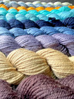 Lornas Laces String Quintet Oboe   Flute Shepherd Sock Yarn Kits Nos Merino Wool