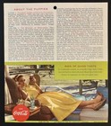 Original 1960 Coca-cola Puppies Reference Calendar Cocker Spaniel Dog 7 X 6 Inch
