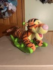 Rare Green Tigger Rocking Plush Small Ride On Rocker Vintage Pooh Disney Works 