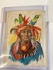 5 Antique Vintage Tobacco Indian Silks - 1 Nebo Sitting Bull And 4 Tokio Lg