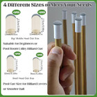 20pcs Slip On Pool Cue Tips  4 Sizes Pool Queue Stick Tips Replacement Kit  Bill