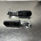 Harley Touring Street Glide Oem Chrome Rear Foot Peg Rest Pair Streamliner
