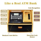 Atm Savings Bank With Debit Card  Electronic Piggy Bank For Real Money  Coin    