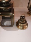 Vintage Pair Of Carriage Lanterns  2  Oil Lamps Hong Kong