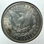 1889  1 Morgan Silver Dollar  Unc au Slider  87656 