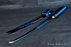Handmade All Blue Full Tang Sharp Dragon Japanese Samurai Katana Sword 1095steel