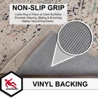 Mohawk Home 6 X 9 Waterproof Non Slip Rug Pad  Felt Cushion   Rubber  Pet And