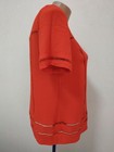Women Michael Kors Shirt Orange Viscose 38   M
