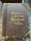 Lot Of 3 Antique 1896 Character Sketches Romance Fiction Brewer Volume  1  2   6