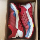 Adidas X Lego Sport Pro J Kids Running Shoes Athletic Sneakers Red White Gw3010