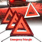 3pcs Reflective Emergency Warning Triangle Car Road Hazard Safety Reflector Sign