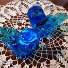 2 Blue Birds Of Happiness  Terra Studies Adult leo Ward 1996 dated   Signed  Usa