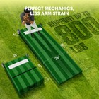 80  X 28  X 6  Foldable Portable Pitching Mound For Baseball   Softball Training