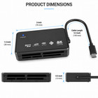7 In 1 Usb 3 0 Type C Card Reader Sd Micro Sd Tf Otg Memory Adapter Pc Laptop Us