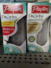 Lot Of 2 Playtex Drop Ins System Original Nurser Baby Bottle 4oz Slow Flow Latex