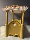 Vtg Fisher Price Briarberry Collection Bear Canopy Bed Furniture 1999