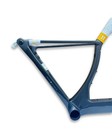 3t Strada Team Carbon Road Frameset M Grey gold   Headset Seatpost Axles