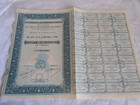 Vintage Share Certificate Stocks Bonds Actions Hoteliers Restaurateurs Francais