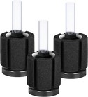 3 Pack Aquarium Bio Sponge Filter Breeding Fry Betta Shrimp Nano Fish Tank Smal