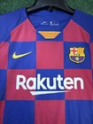 Nike Women s 19 20 Fc Barcelona Home Soccer Jersey Slim Size Medium Aj5748-456