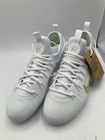 Nike Huarache 9 Elite Low White Gold Lacrosse Cleats Fd0089-100 Size 9 5