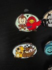 Disneyland Disney 2019 Hidden Mickey Pin Set Duos 7 Pins With Chaser Set