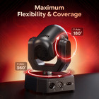 80w Rgbw Beam Led Moving Head Stage Lighting Dmx512 Dj Disco Party Light