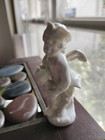Antique Kpm German Porcelain Blanc De Chine 4 Seasons Allegorical Angel Rare
