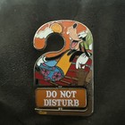 Disney Wdw Do Not Disturb Sign Caribbean Beach Resort Goofy Spinner Le 1500 Pin
