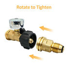 Propane Tank Refill Adapter Converts Pol Lp Tank Valve To Qcc1 type1 Regualtor