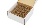Box Of 25 Clear Blinker Light Bulbs  C7 Candelabra Base random Blinking